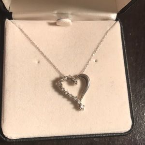 Littman Jewelers heart diamond necklace